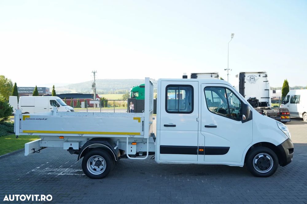 Renault MASTER / DCI 150 / BASCULATOR / CAMION CU TRACȚIE MIXĂ 7 LOCURI / MANUAL / DOUĂ RULOURI - 20