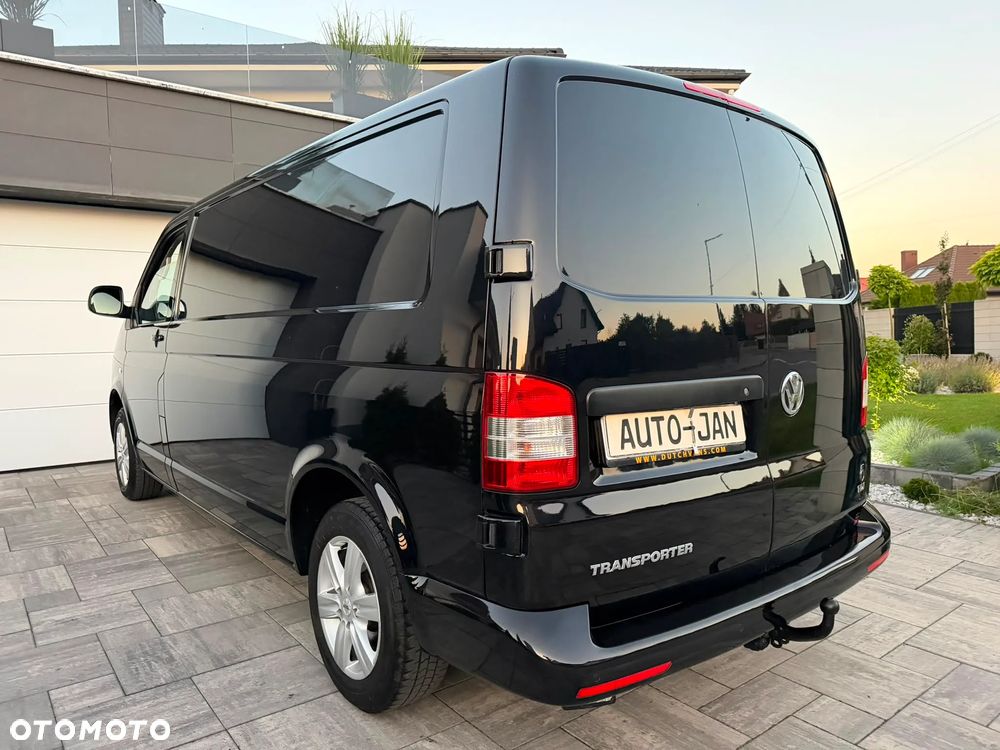 Volkswagen TRANSPORTER T5 L2H1 LIFT Długi Klima Elektryka Navi Tempomat Furgon 3os. 2xPdc Hak - 40