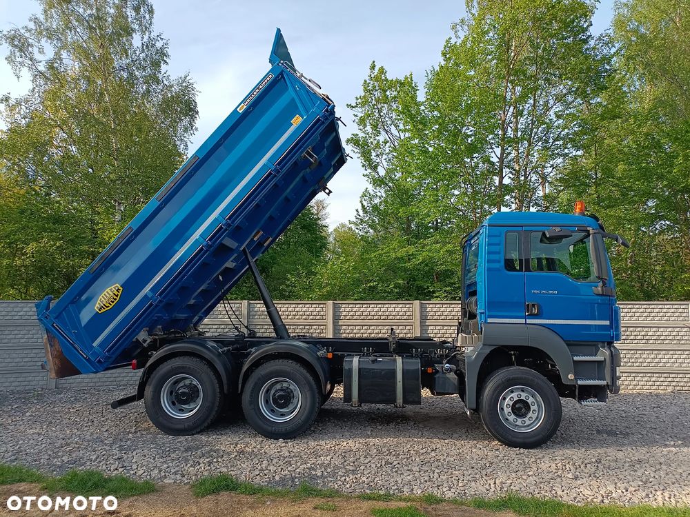 MAN TGS 26.360* 6x4 * 158400km* MEILLER KIPPER 3-stronny* BURTA 1m* RESOR* ZWOLNICE* Niespotykany* Stan Idealny* z NIEMIEC - 20