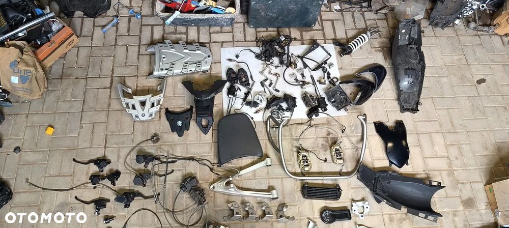BMW R1200GS POMPKA HAMULCA SPRZĘGŁA AMORTYZATOR SET PODNÓŻEK ZACISK BREMBO WYPEŁNIENIE - 2