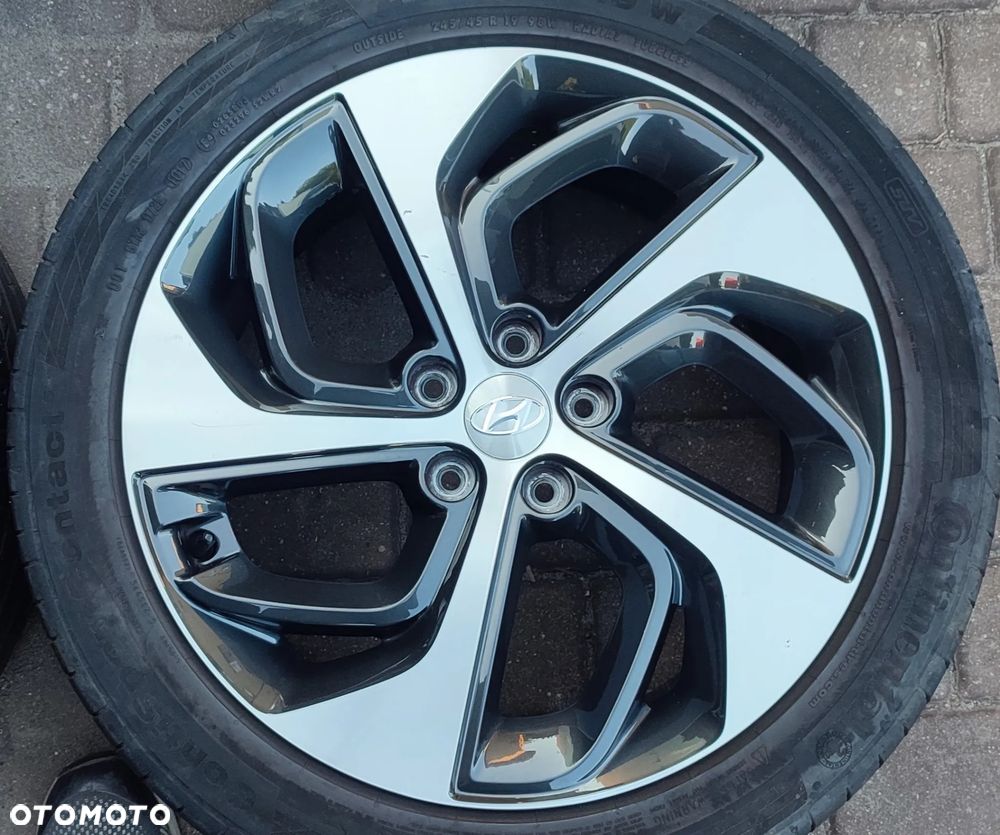 Kola Felgi Aluminiowe Oryg. Hyundai Tucson Santa Fee 19 Cali Continental 245/45/19 Bdb !! Starogard Gdański - Wysyłka !! - 3