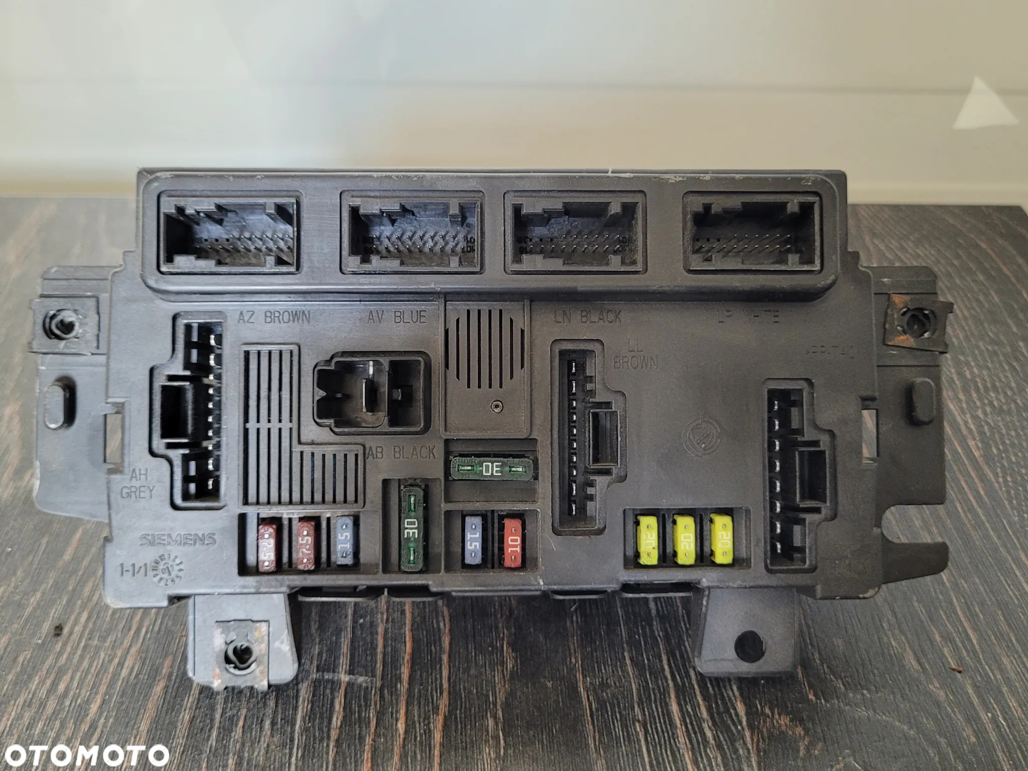 Fiat Panda II 1.3 D Skrzynka Bezpieczników Moduł BSI 51783782 - 7