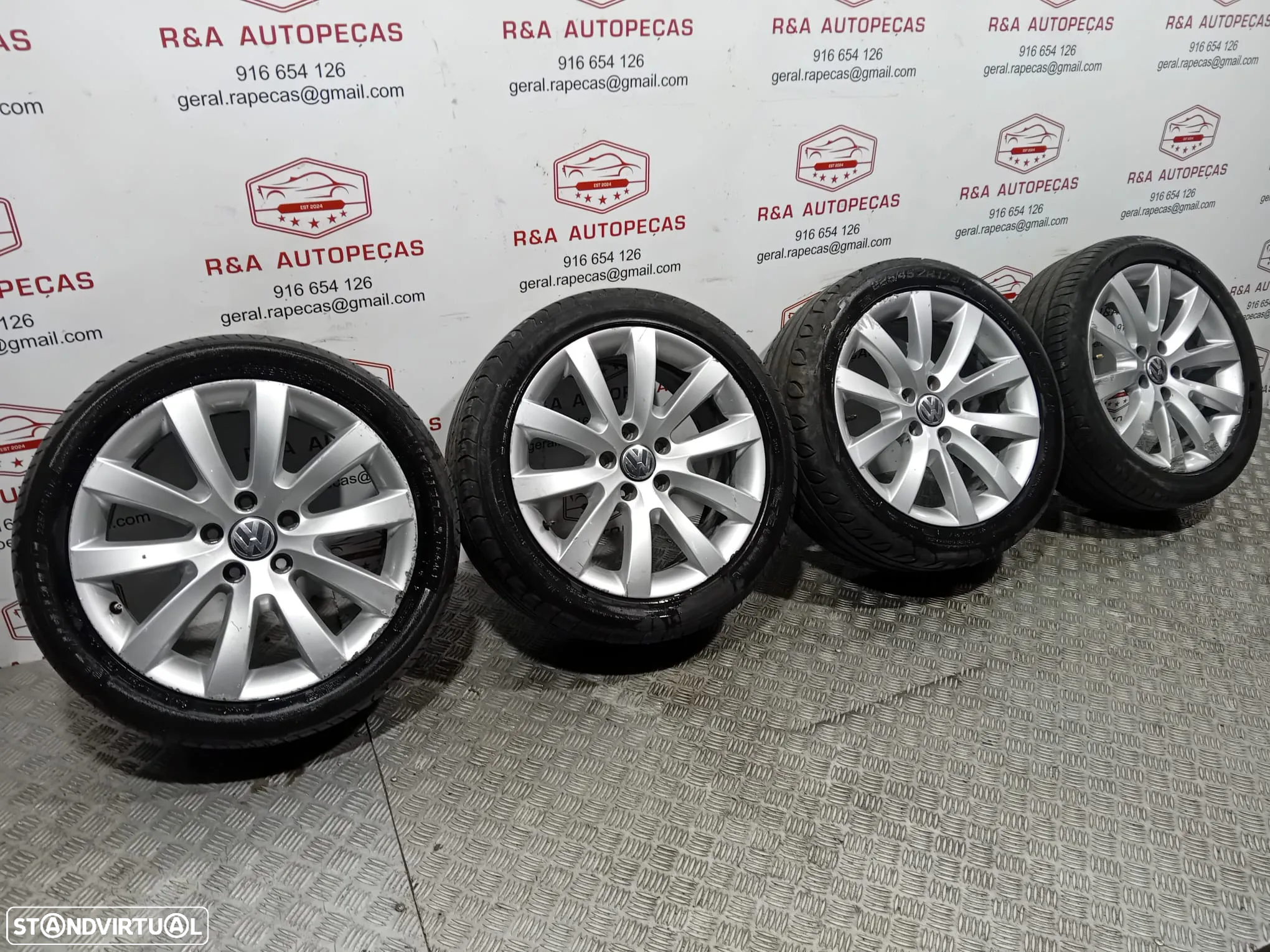 Jantes Vw Originais R17 Sirocco - 3