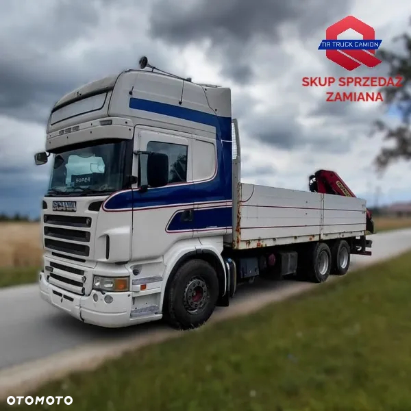 Scania R 620 AUTOAMT RETARDER 6X 4  HDS PALFINGRR EURO 5 5 ZAMIANA