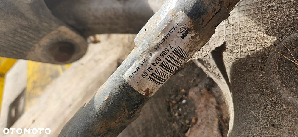 BMW 7 F01 F02 3.0D 4.0D Zawieszenie tył Ława tylna Sanki Zwrotnica z wahaczami półoś Zawieszenie prawa lewe Półoś 6775884 7566075 7566074 - 14