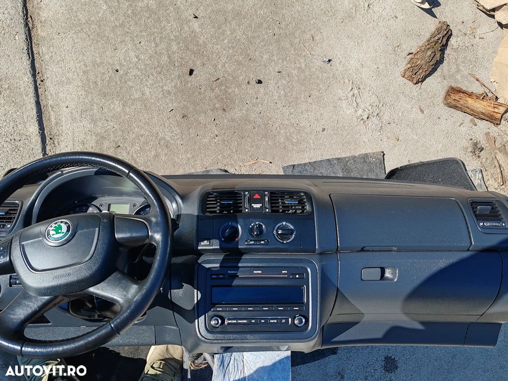 Plansa de bord Skoda Fabia 2 2010-2014 - 2