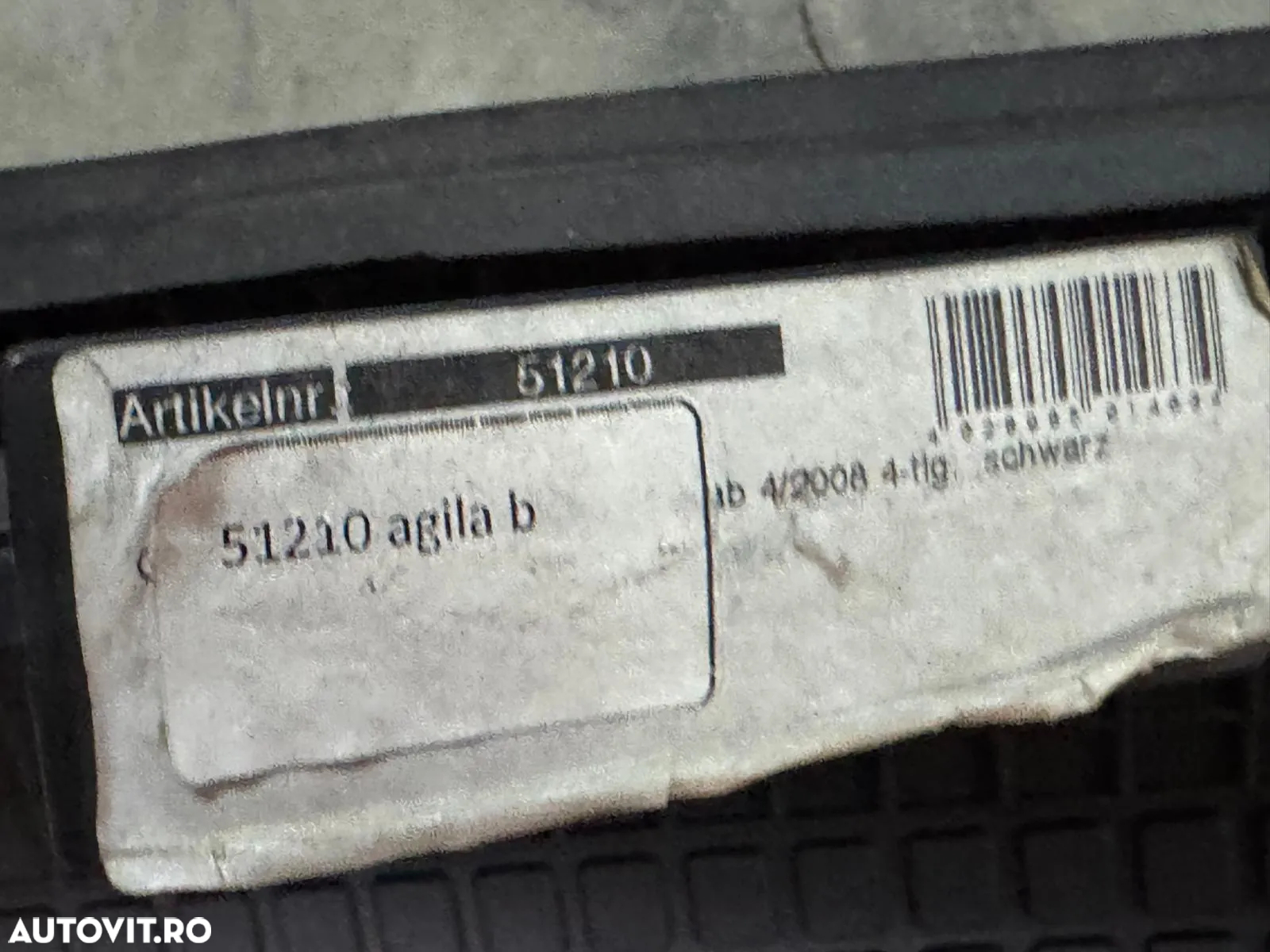 51210 | Covor cauciuc | Opel Agila B - 2