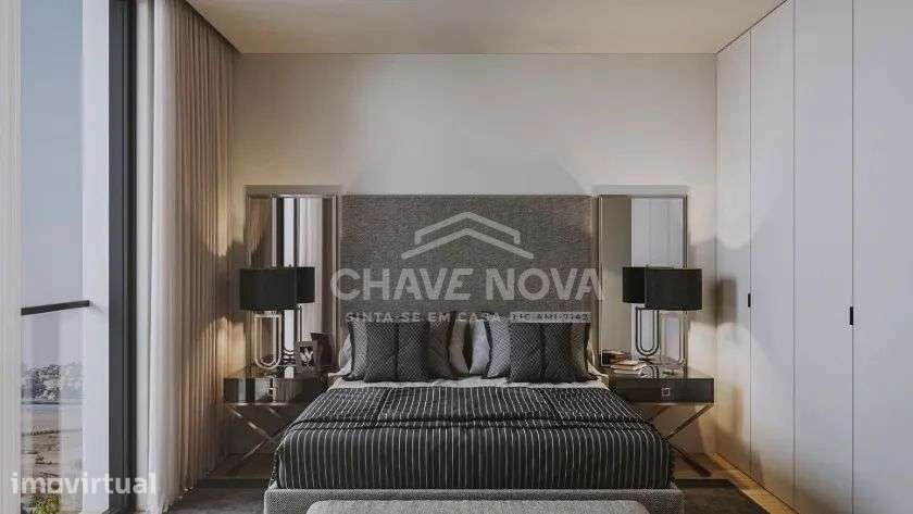 Apartamento T2 NOVO, para venda, em Canidelo - Grande imagem: 3/7