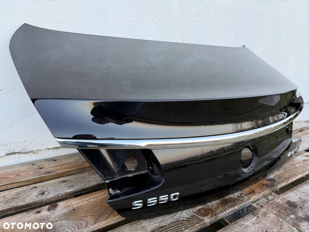 klapa bagaznika tyl tylna mercedes s-coupe w217 chrom 2014- cala oryginalna - 4