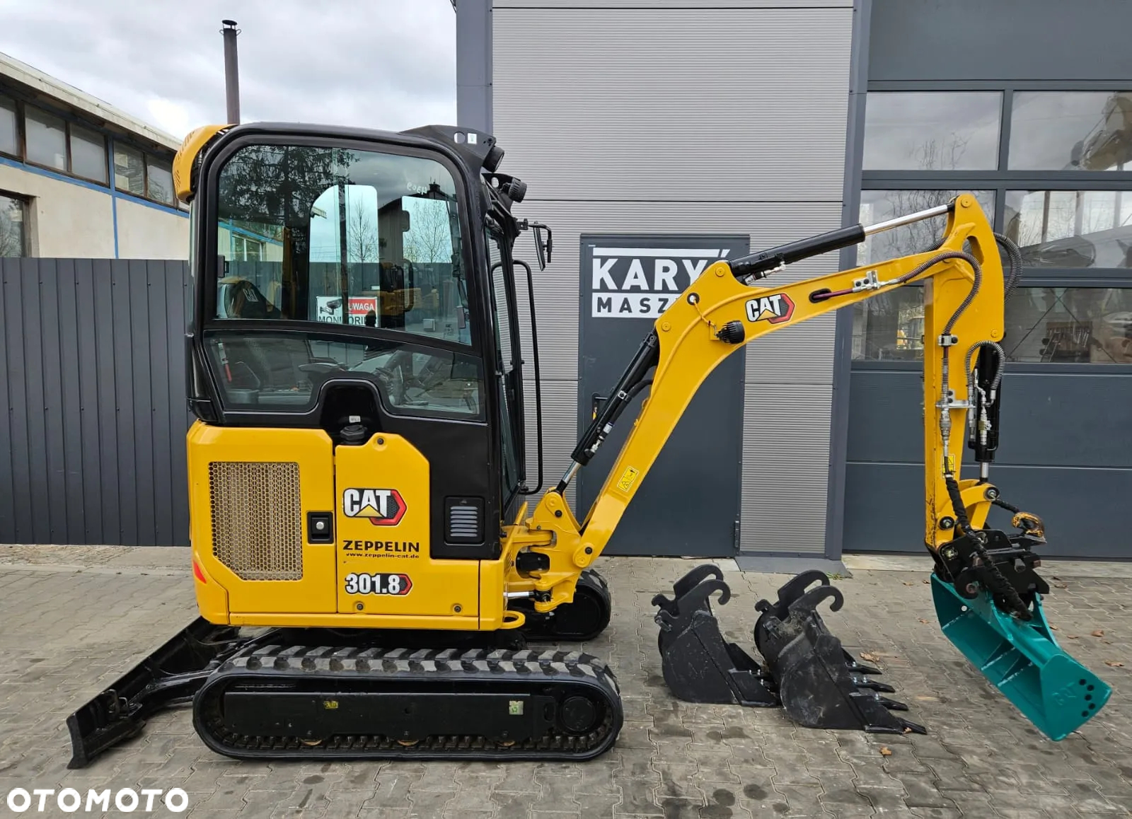 Caterpillar MINIKOPARKA CAT CATERPILLAR 301.8 CR 301 302  KLIMATYZACJA !!! 2020r - 2