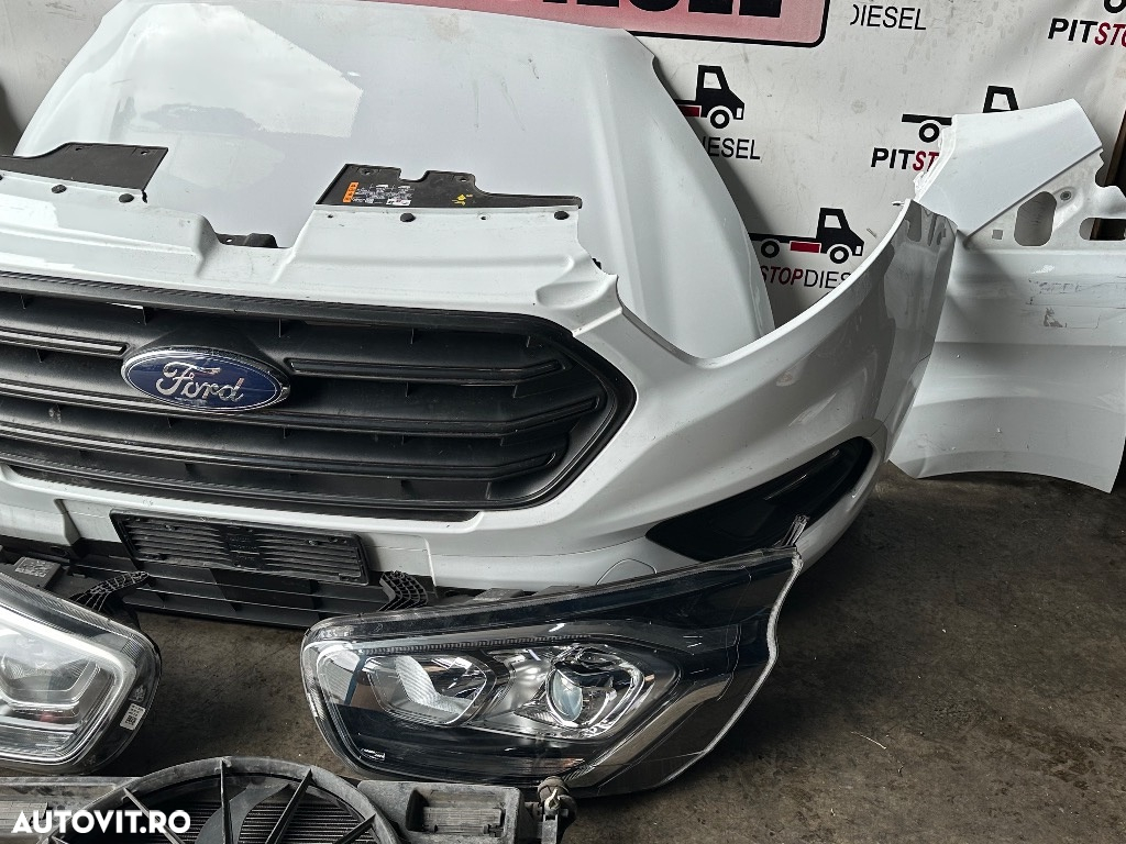 Fata completa FORD CUSTOM 2021 2022 2023 2024 bara fata 4 senzori faruri, capota, trager, radiator, aripi - 4