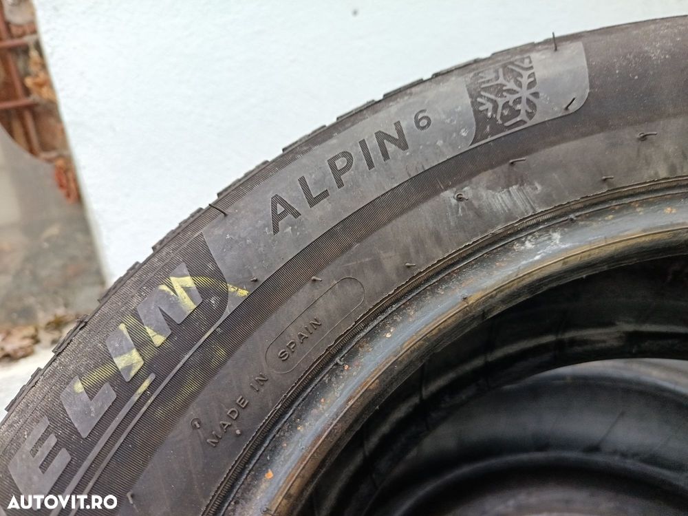 Anvelope MS iarna 195 65 15 Michelin 2021 5.8-6mm - 8