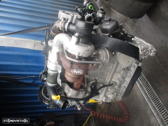 Motor T3DB FORD FOCUS  3 FASE 1 2012 1.6 Tdci 95CV 5P BRANCO - 4