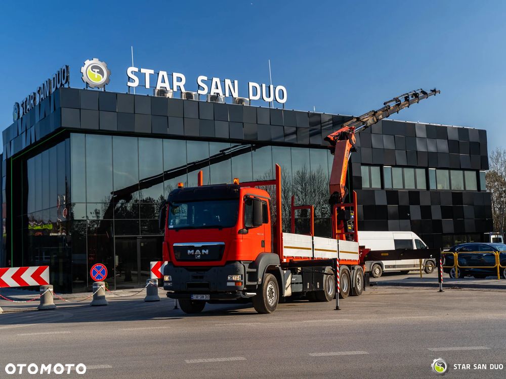 MAN TGS 35.400 8x4 PALFINGER PK 44002 HDS Żuraw Wciągarka TRIDEM - 6
