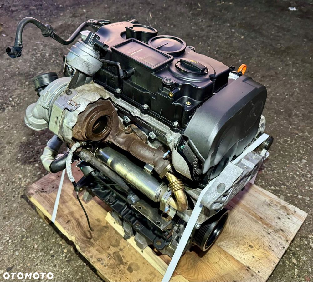 SILNIK KOMPLETNY VW AUDI 2.0TDI 170KM BMN BMR - 4