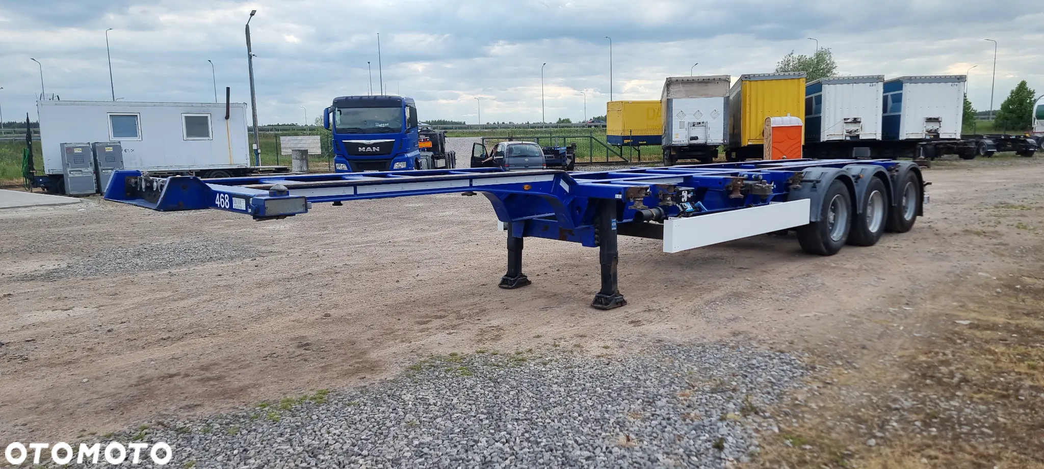 Kögel 31.000zł netto 10xNACZEPA POD KONTENER 2014r 2x20,30,40 3 OSIE ROZSUWANA SAF St. BDB MOŻLIWOŚĆ TRANSPORTU - 31