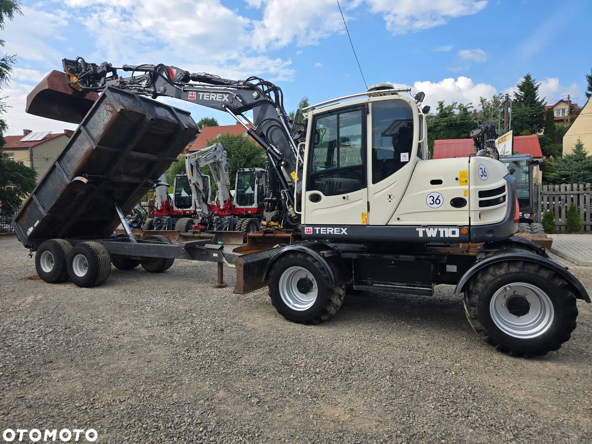 Terex TW 110 Roto SVAB Przyczepka! - 21