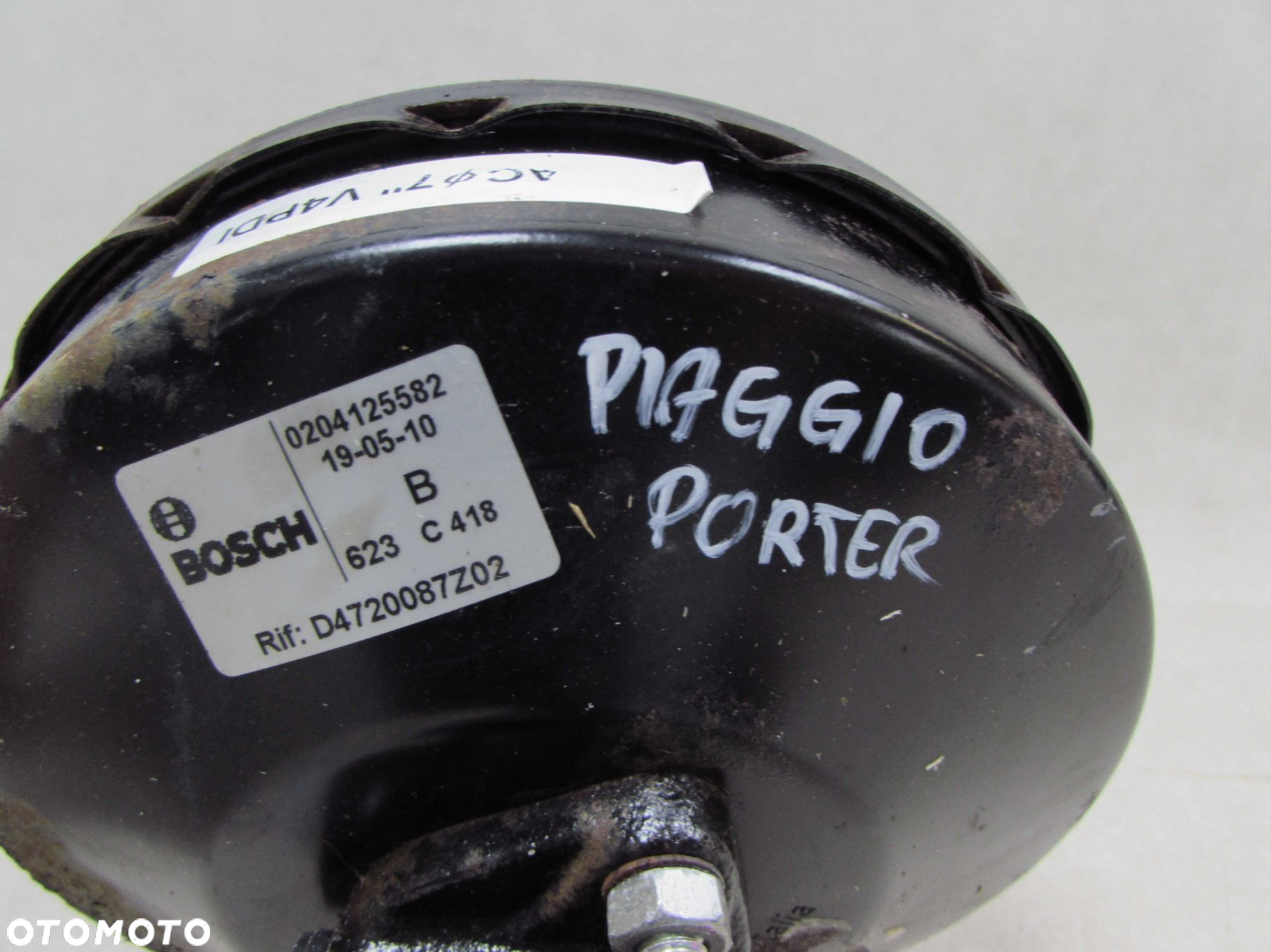 PIAGGIO PORTER HIJET PFAU QUARGO 06-16 SERWO SERVO HAMULCOWE 0204125582 - 6
