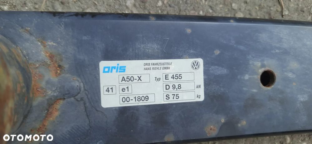 Golf 6 Golf VI Odpinany Hak Holowniczy Oris a50-x typ e455 5k0803881a moduł 1k0907383e - 7