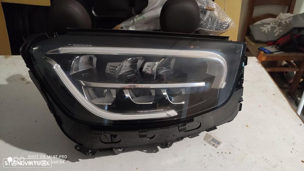 farol direito Mercedes GLC w253 full Led Performance facelift - 2