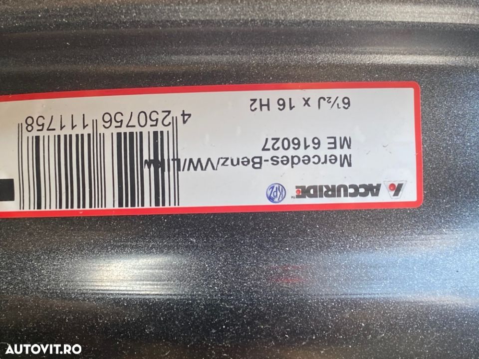 vand jante tablă mercedes sprinter pe 16” - 3