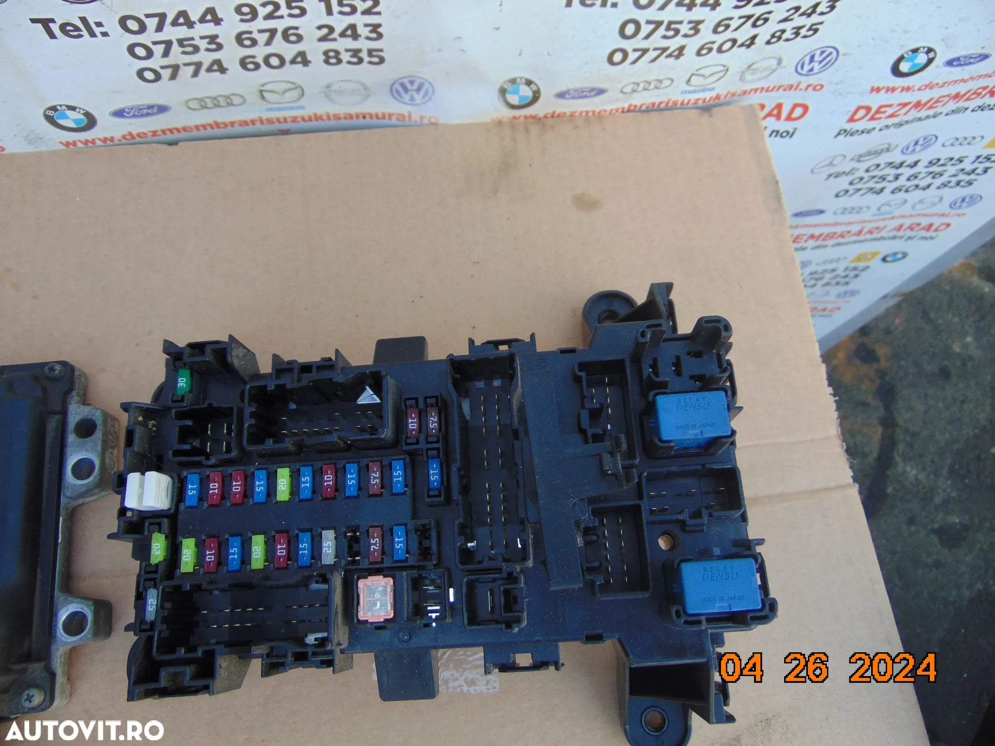 Kit pornire Suzuki vitara 1.6 benzina 2005-2012 grand vitara ecu - 5