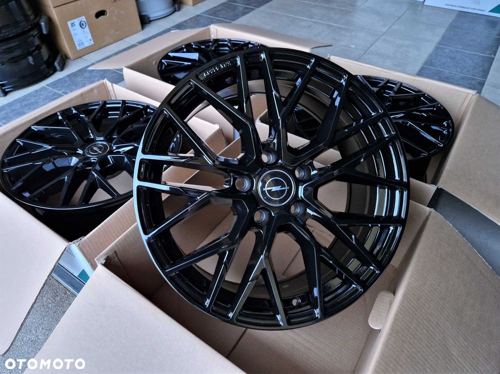 Alufelgi 17 5x120 Opel Insignia A Czarne Nowe ! 411# - 3