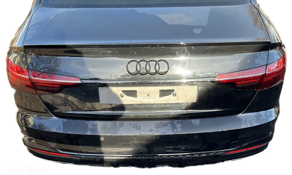 ZDERZAK TYŁ AUDI A4 B9 LIFT SEDAN S LINE  PDC LY9T  KLAPA BAGAŻNIKA LY9T  ** - 3