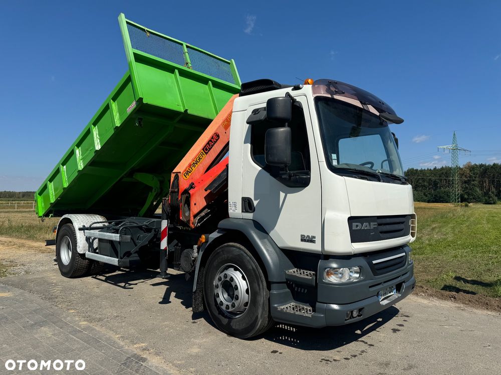 DAF LF 55 250 Wywrotka + HDS Dźwig PALFINGER PK15500 // Super Stan // Świeżo sprowadzony - 11