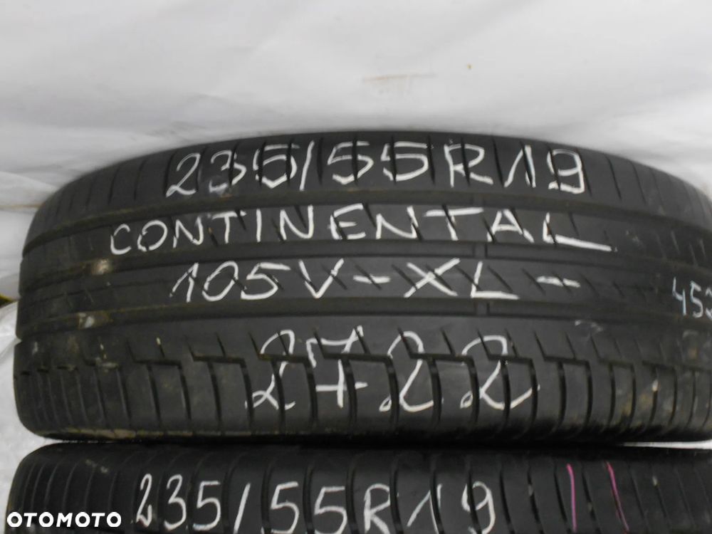 OPONY  235/55R19 CONTINENTAL PREMIUM CONTACT 6 XL DOT 2722 /  4521 6.7MM - 4