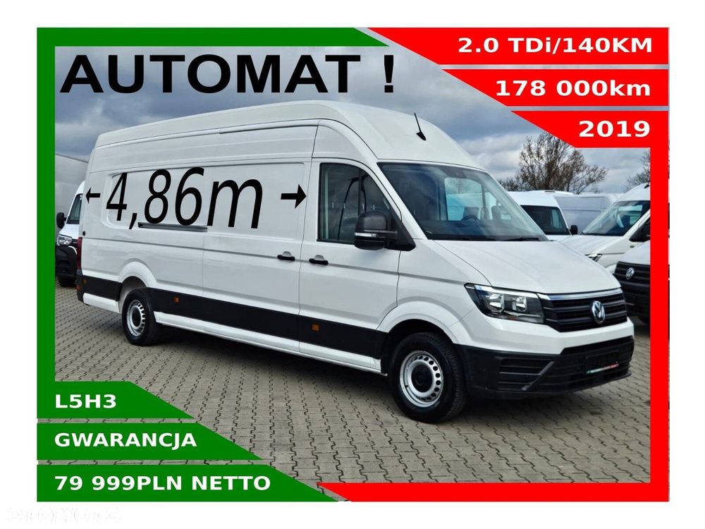 Volkswagen Crafter L5H3 *79999zł NETTO* 2.0TDi/140KM - 1
