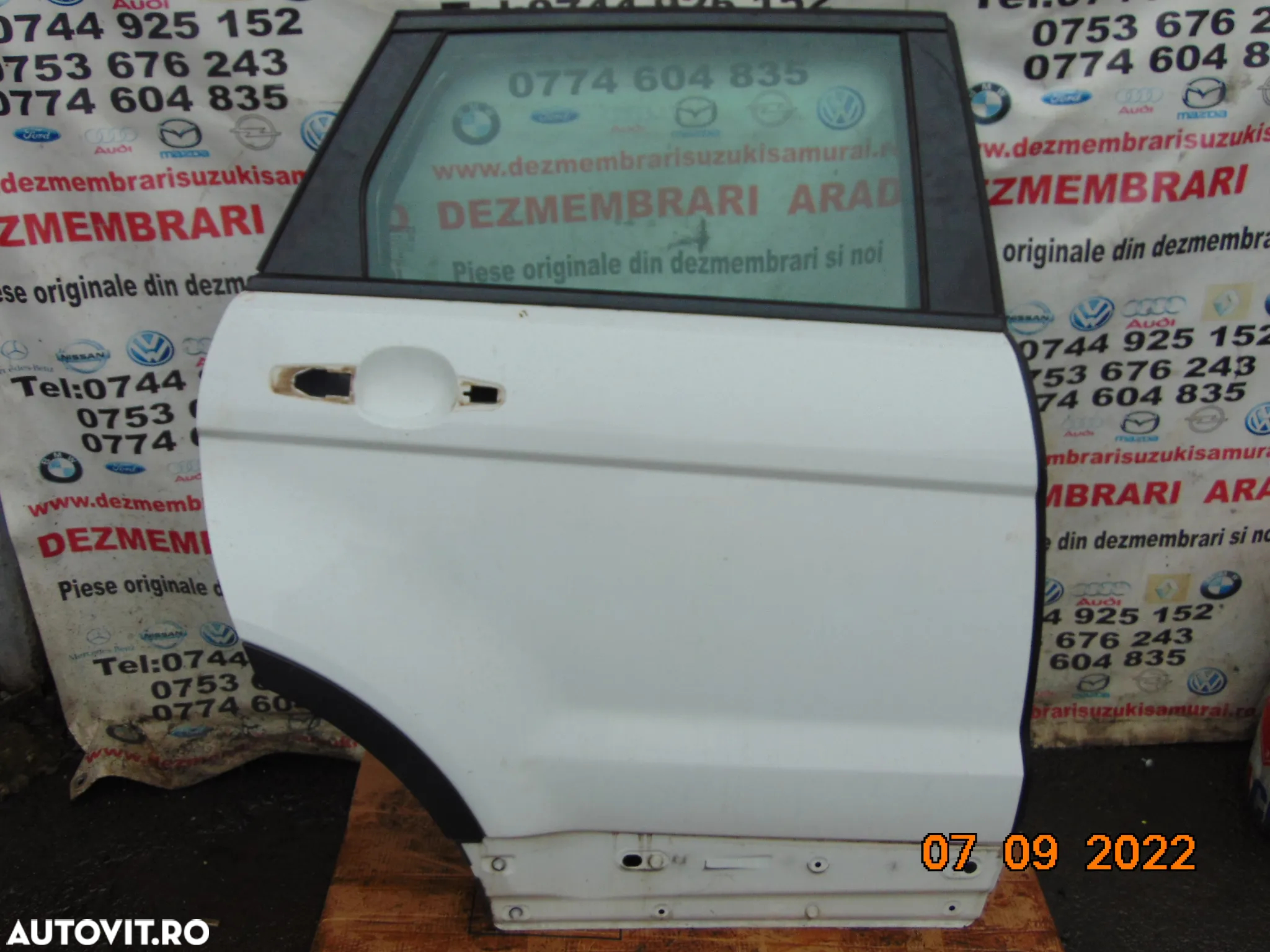 Usa Range Rover Evoque 2011-2018 usi fata spate stanga dreapta alba albe dezmembrez - 2