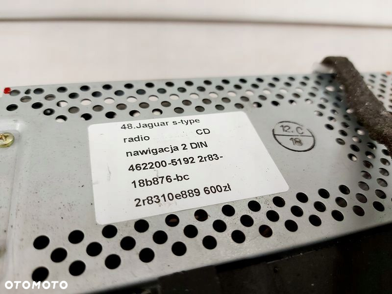 JAGUAR S-TYPE RADIO Z CD NAWIGACJA 2 DIN - 6