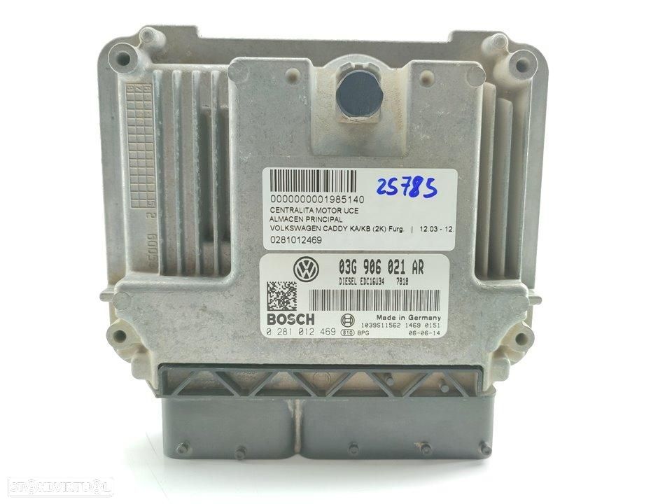 CENTRALINA DO MOTOR UCE VOLKSWAGEN CADDY 2K02.2004 - 1