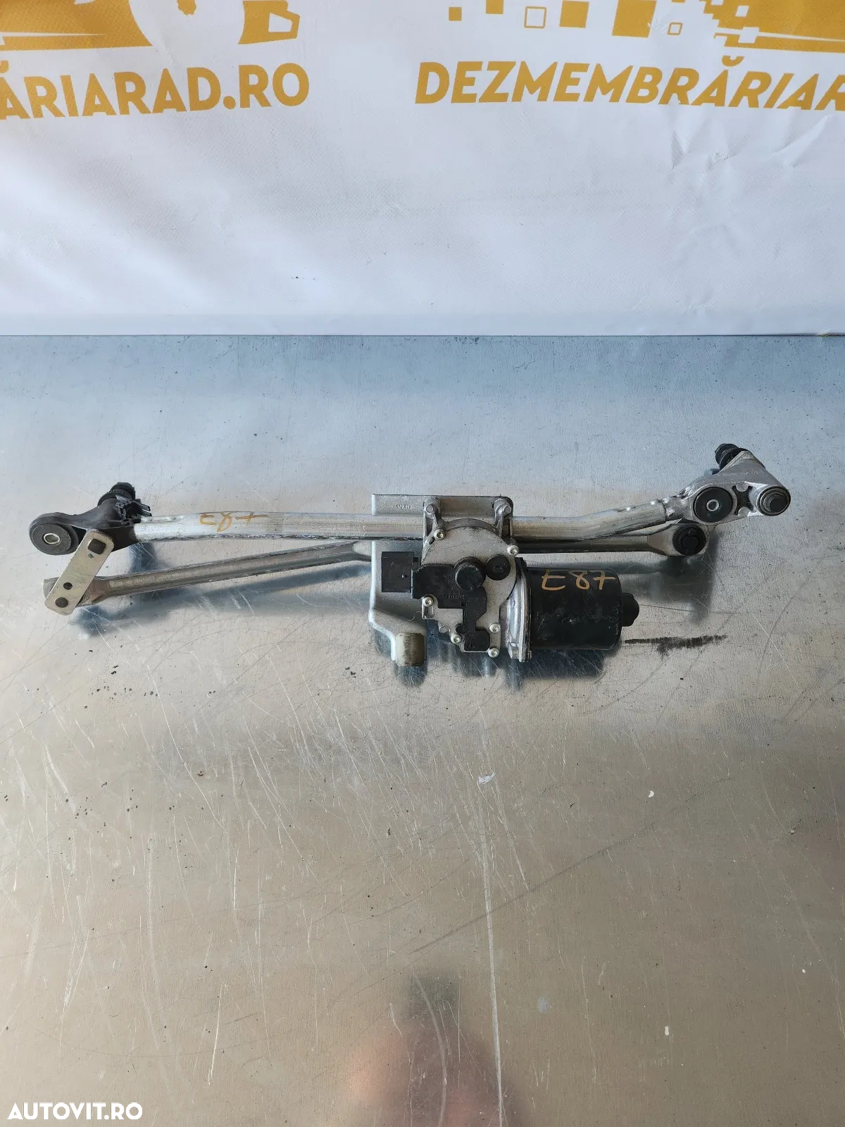 Ansamblu Motoras Stergatoare Bmw Seria 1 E87 E88 E81 Volan Stanga Europa - Dezmembrari Arad - 2