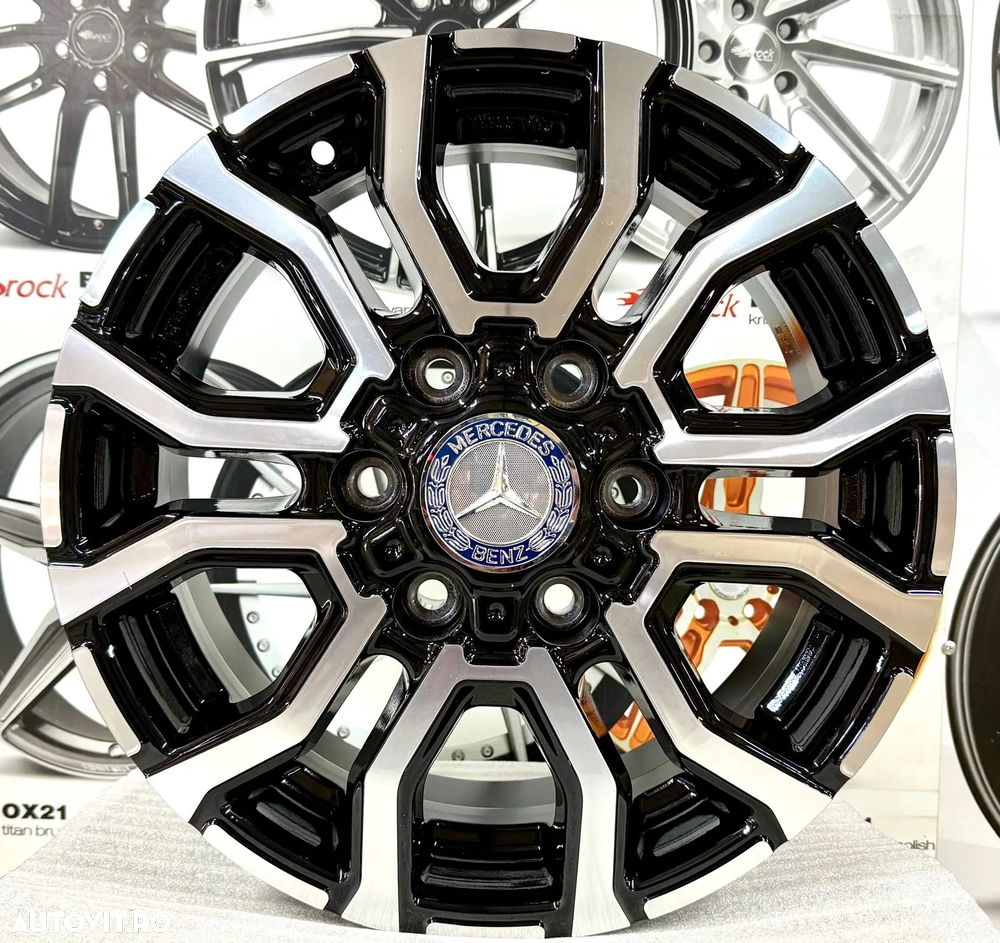 Jante Mercedes Sprinter bicolore, 16 inch , speciale de greutate - 1