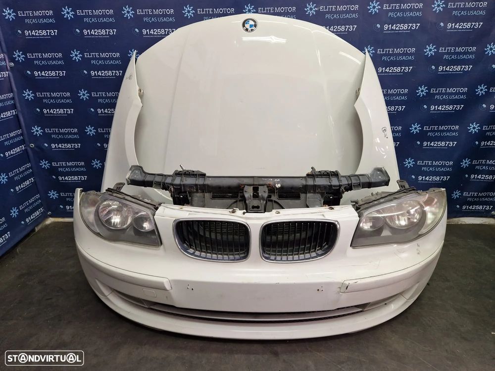 Frente completa usada BMW SERIE 1 LCI E87 E81 118D capot parachoques oticas guardalamas - 3
