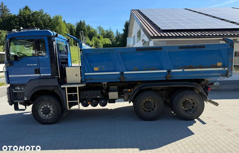 MAN TGS 26.480 6x6 Meiller – Wywrotka 3-stronna | Euro 6 | Napęd 6x6 - 6