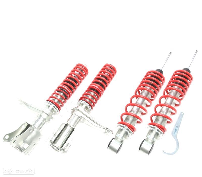 KIT SUSPENSÃO REGULÁVEL AUDI 80 91-95 DIANTEIRA - 1
