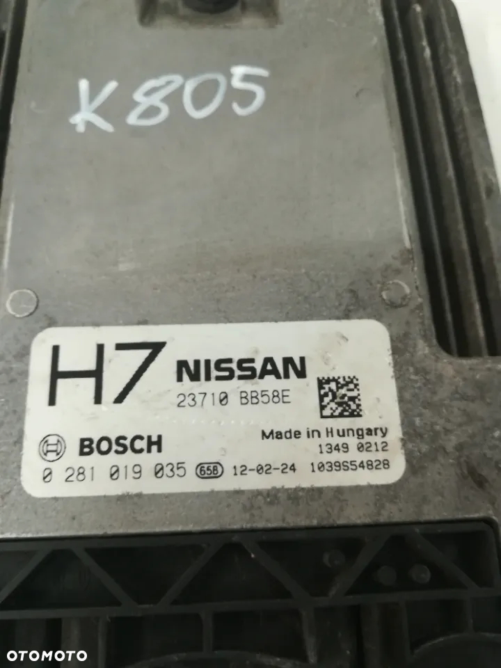 Nissan Qashqai 1.6 dci komputer sterownik 0281019035 - 2