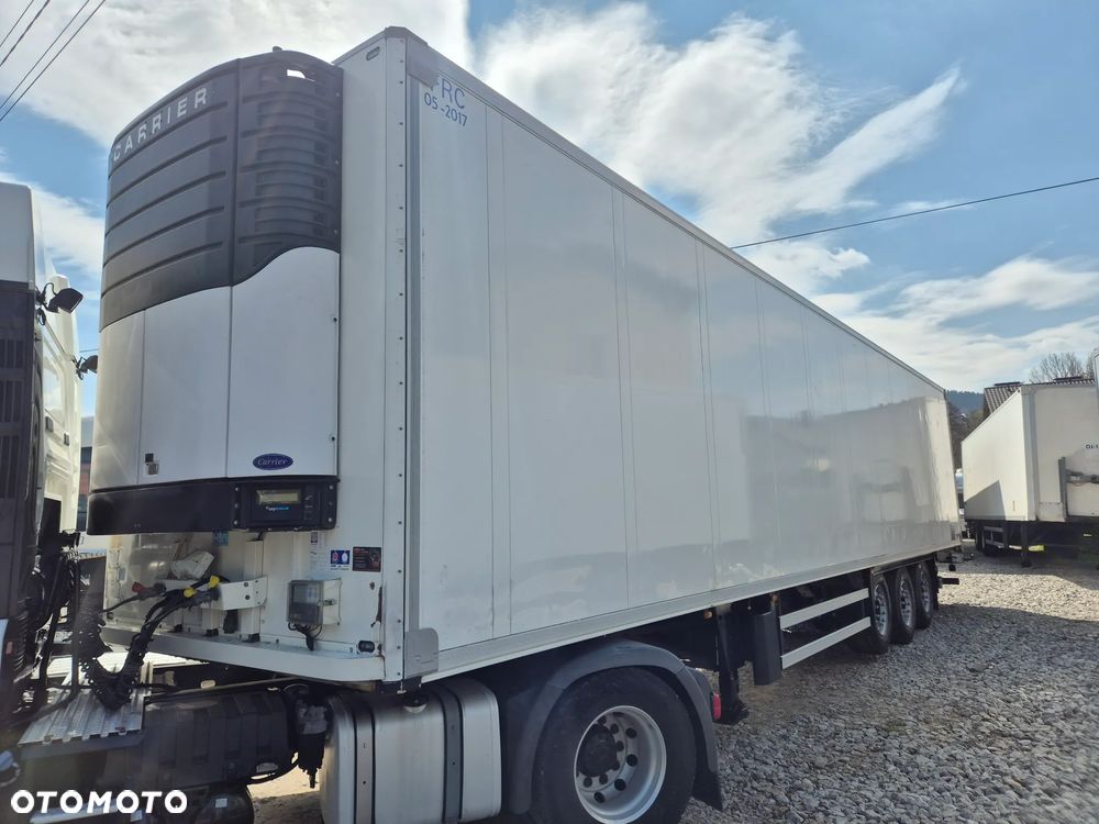 Schmitz Cargobull CARRIER MAXIMA 1300 / WINDA / DOPPEL STOCK / ŚCIANA GRODZIOWA / BELKI / PODNOSZONA OŚ / z Niemiec / TOP STAN 2011/ CARRIER CHŁODNIA CHLODNIA LODÓWKA PODWÓJNY ZAŁADUNEK PIĘTROWA - 5