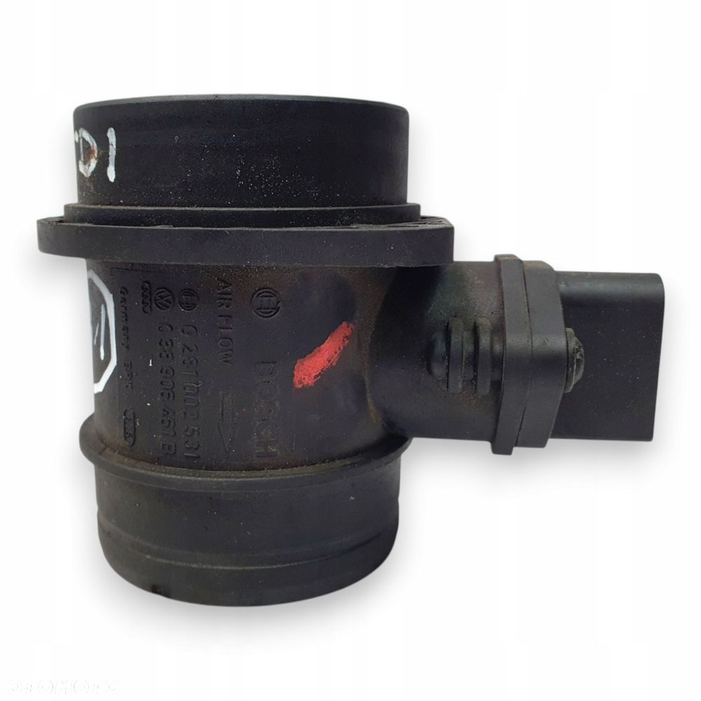 PRZEPŁYWOMIERZ Volkswagen Golf V Passat 1.9 TDI 038906461B Bosch - 2