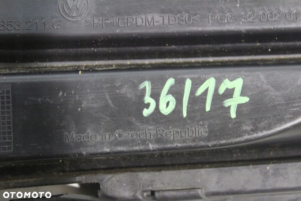 KRATKA LEWA ZDERZAK PRZÓD VW GOLF 7 VII LIFT CAŁA 5G0853211G - 4