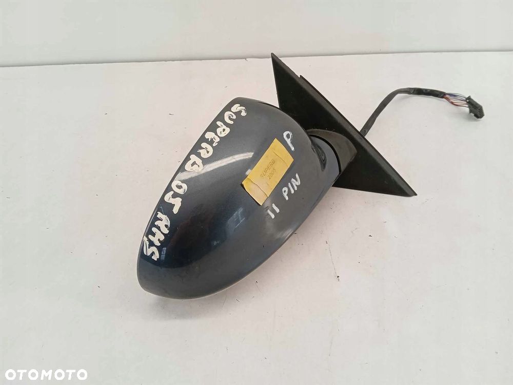 LUSTERKO PRAWE PRZEDNIE SKODA SUPERB I 11 PIN - 1