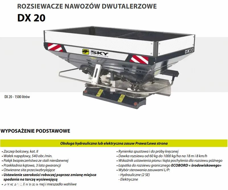 Sky DX20/DX30+ECONOV/DX40+ECONOV - 27