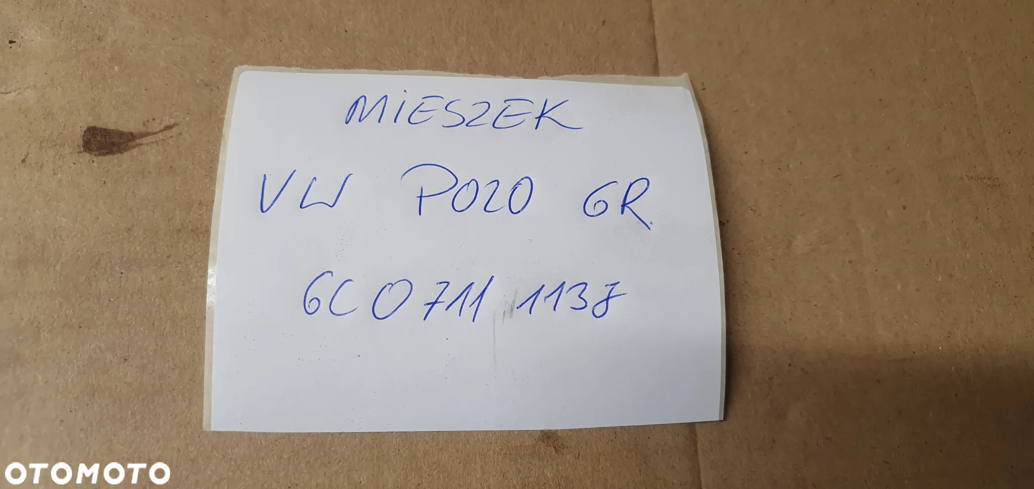 Gałka mieszek zmiany biegów VW Polo V 6R 6C0711113J - 11