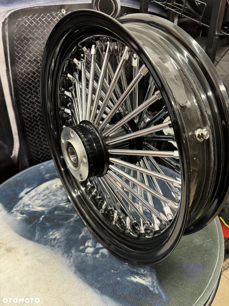 Felga tył 16"x3.00" 40 szprych chrom Harley - 3
