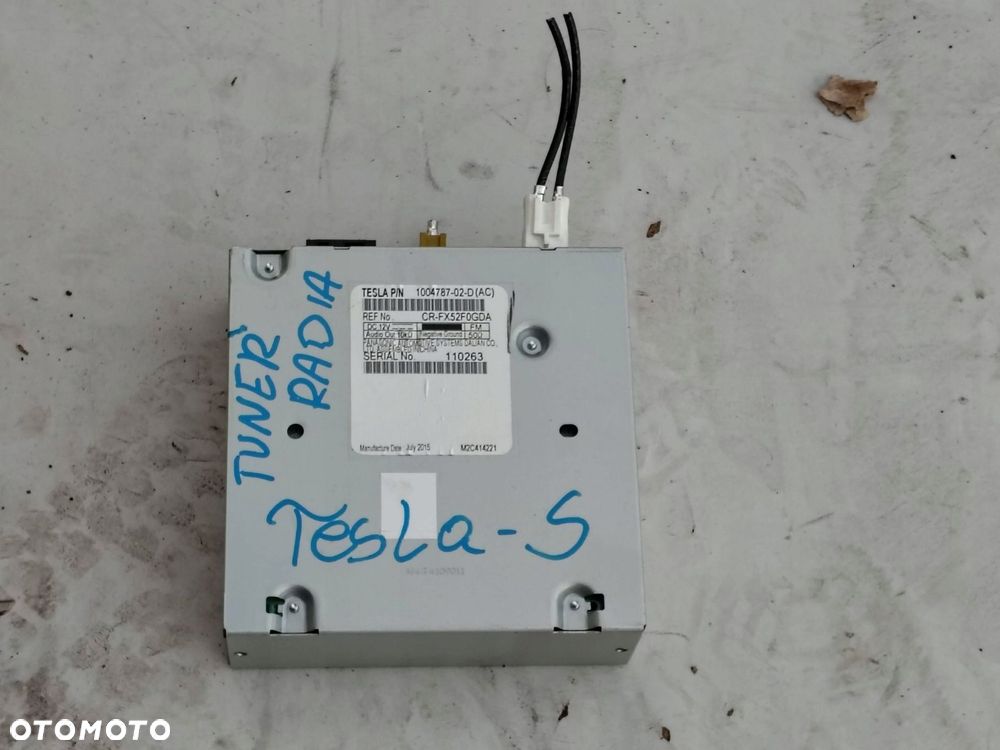 TUNER RADIA 1004787-02-D TESLA MODEL S - 1