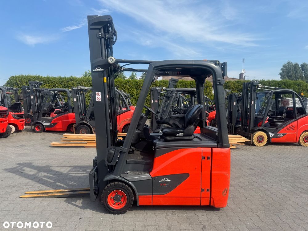 Linde Linde E16 Evo 7870mth triplex bat 2021 przesuw wolny skok h16 h18 toyot - 2