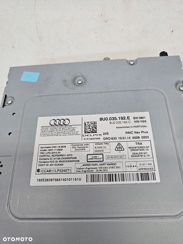 TUNER MODUŁ NAWIGACJI RADIA AUDI Q3 8U 8U0035192E ORYGINAŁ - 10